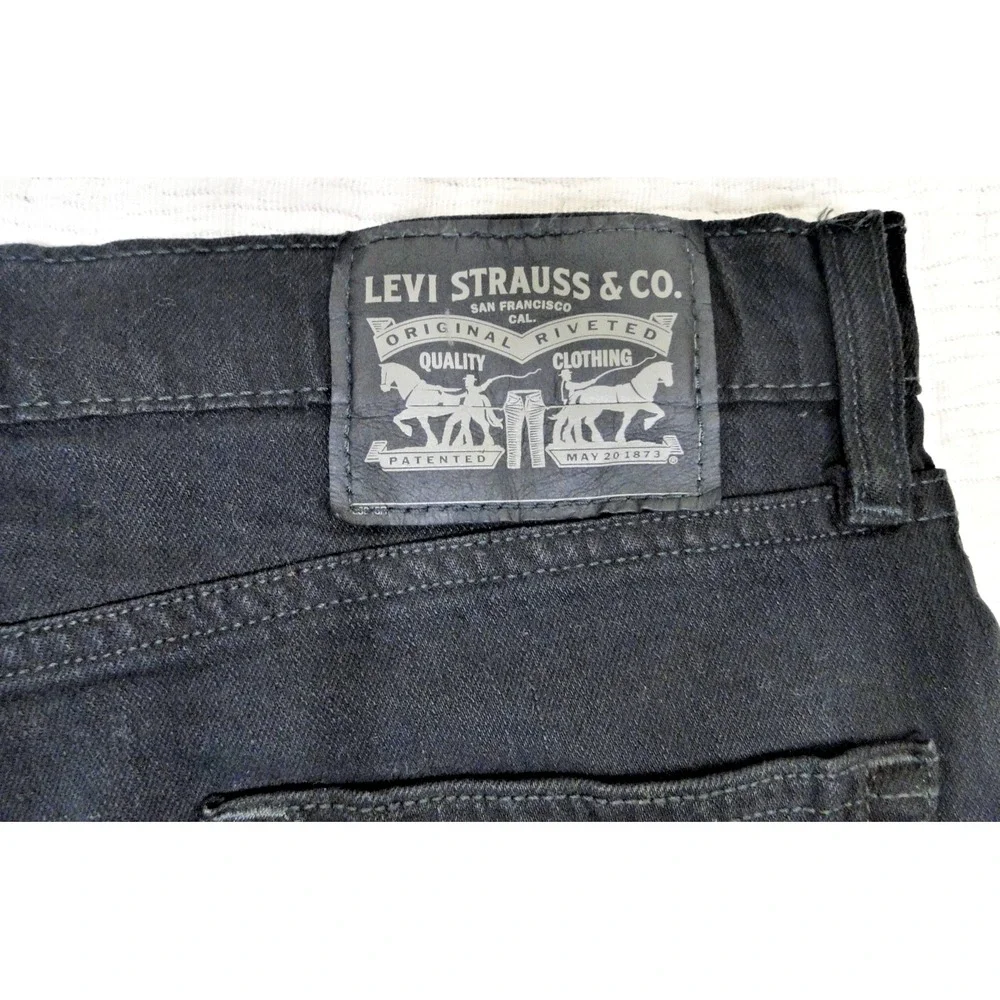 Levi Strauss & Co Slim Fit Stretch Skinny Jeans‎ Black 33x32 Great condition